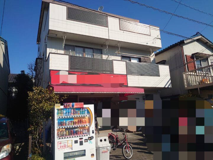 NKスパン165による外壁のカバー工法改修工事施工前