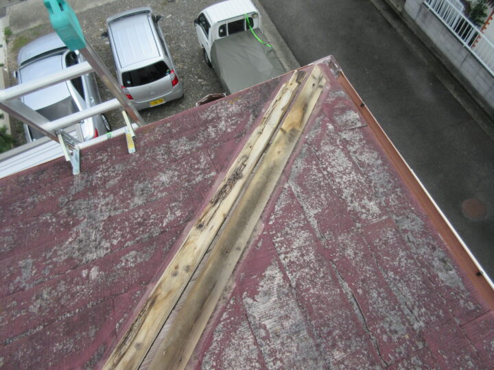 棟包み交換工事施工前