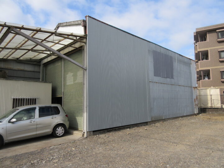 工場外壁補修工事施工後