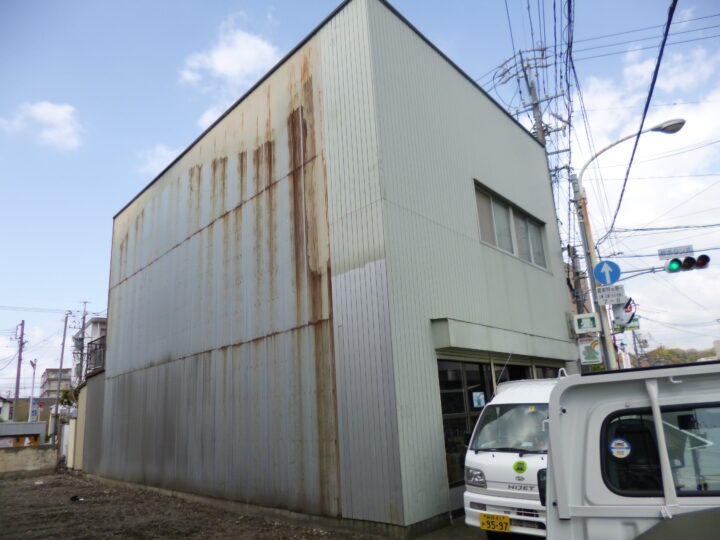 外壁のカバ－工法工事