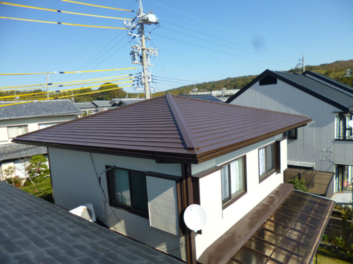 屋根工事施工事例｜静岡市駿河区の永嶋板金店の画像