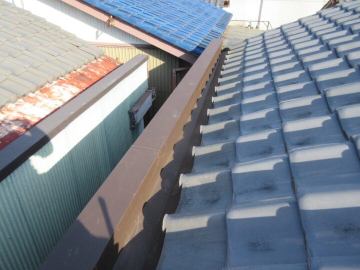 箱樋雨漏り修理工事施工後